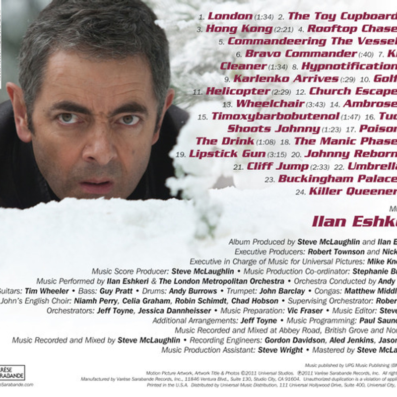 Johnny English Reborn album cover