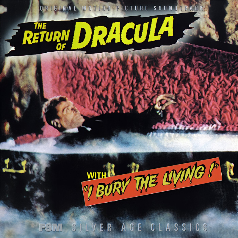 Album cover for The Return of Dracula / I Bury the Living / The Cabinet of Caligari / Mark of the Vampire (Original Motion P…