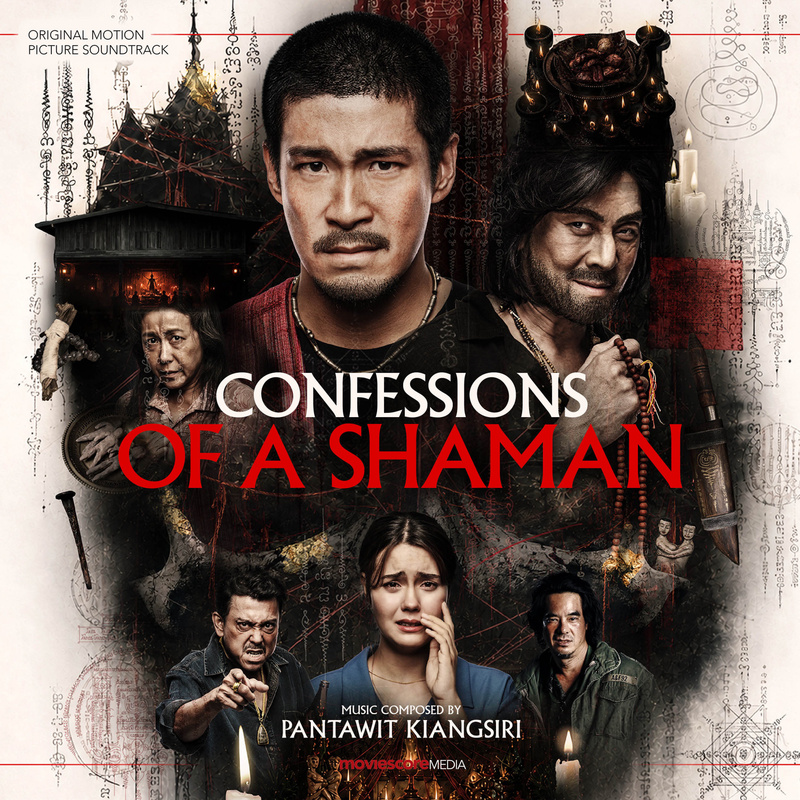 Album cover for Confessions of a Shaman (Original Motion Picture Soundtrack) by Pantawit Kiangsiri - MovieScore Media 2026