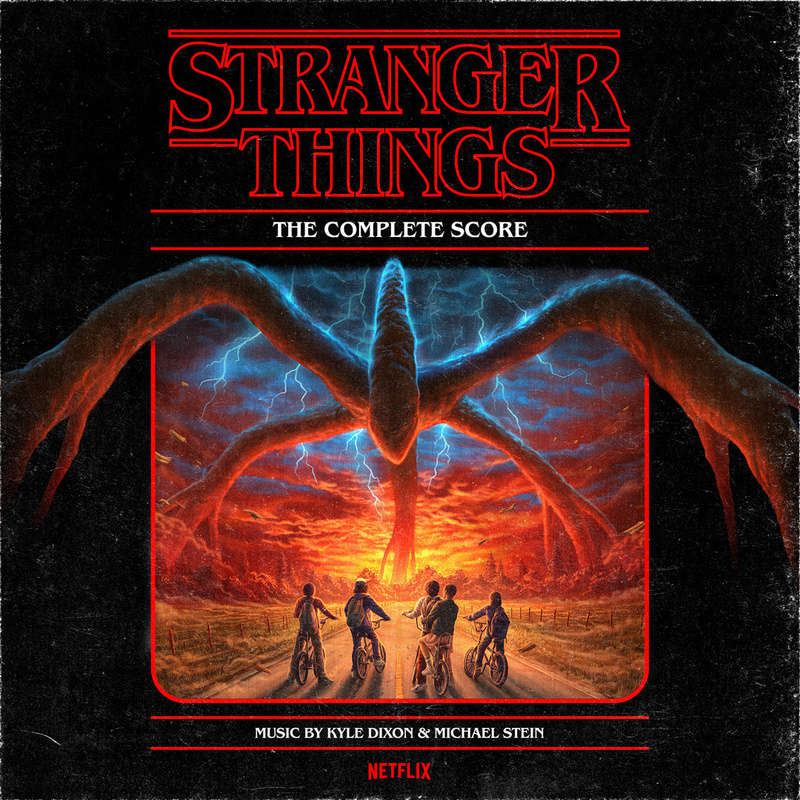 Album cover for Michael Stein: Stranger Things - The Complete Score by Michael Stein and Kyle Dixon - Lakeshore Records 2026