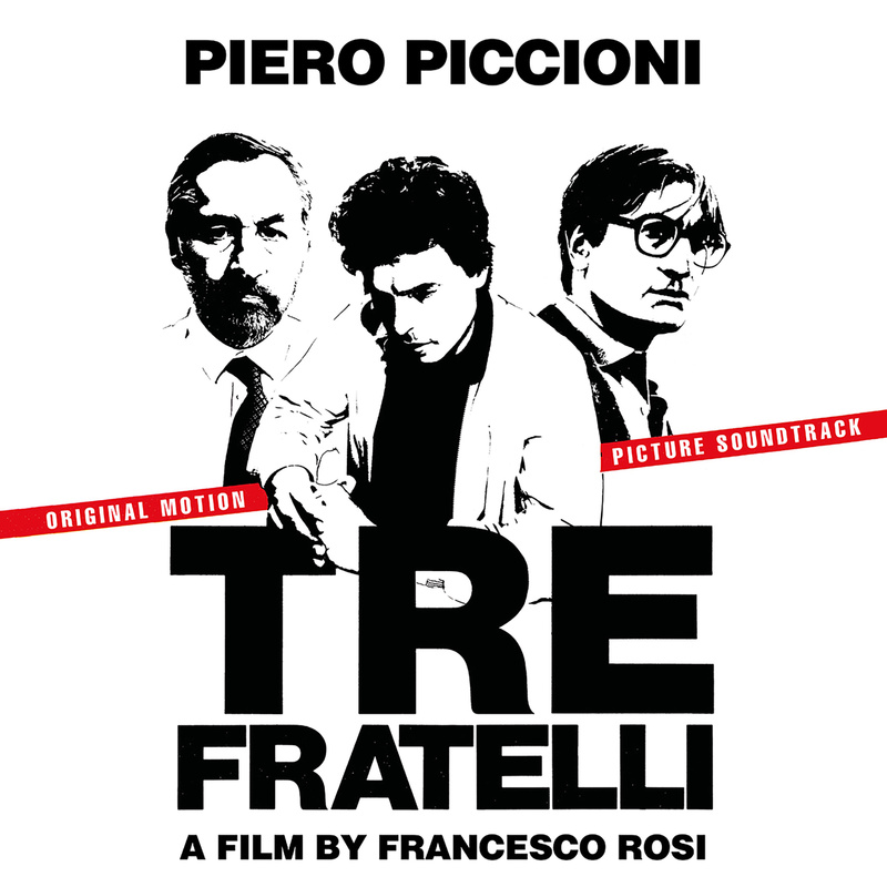 Album cover for Tre Fratelli (Original Soundtrack) by Piero Piccioni - CAM Sugar 2023