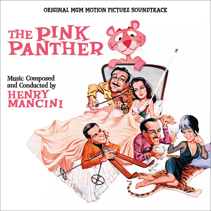 Album cover for The Pink Panther (Original Motion Picture Soundtrack) by Henry Mancini - Quartet Records 2024