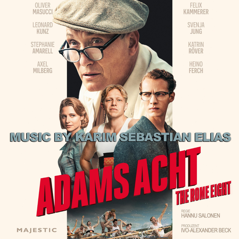 Album cover for Adams Acht / The Rome Eight, Main Theme (Original Motion Picture Soundtrack) by Karim Sebastian Elias - elia…