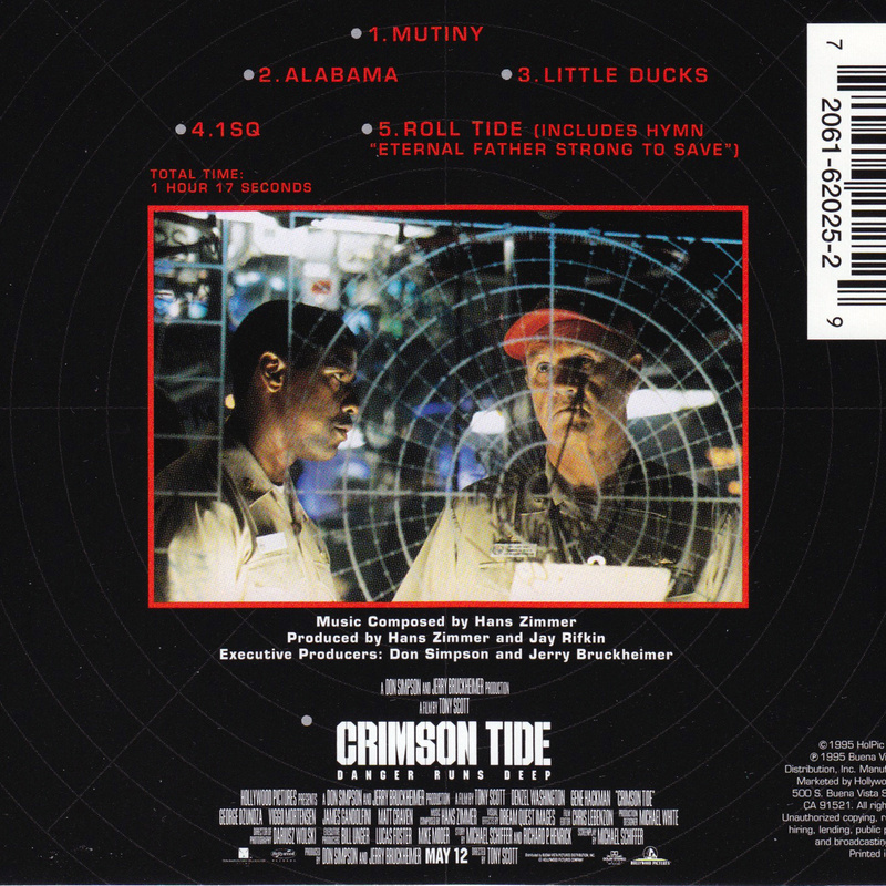 Crimson Tide (Music From The Original Motion Picture) album cover