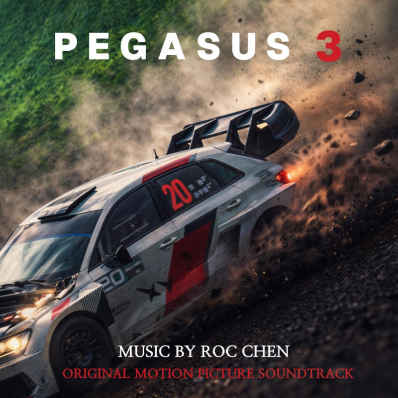 Album cover for Pegasus 3 (Original Motion Picture Soundtrack) by Roc Chen - Roc Chen Music 2026