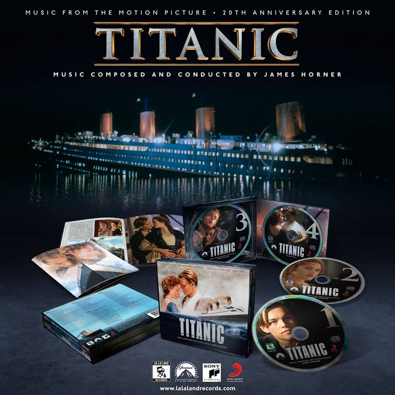 Titanic: 20th Anniversary Edition (Music From The Motion Picture) album cover