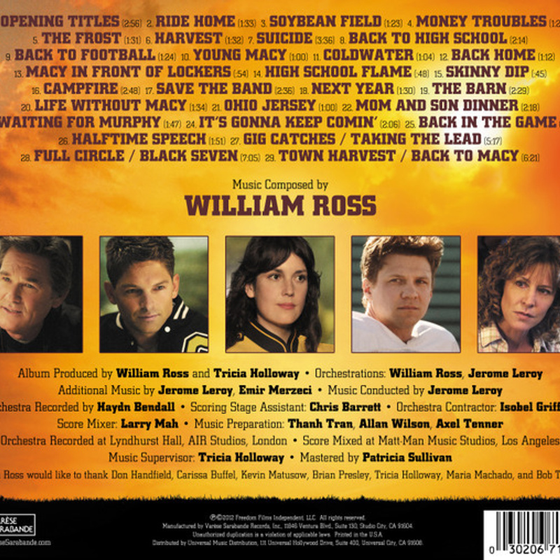 Touchback (Original Motion Picture Soundtrack) album cover