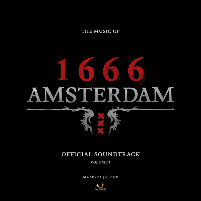 Album cover for Jorane: 1666 Amsterdam (Original Video Soundtrack - Volume 1) by Jorane - Panache Jeux Numériques 2026