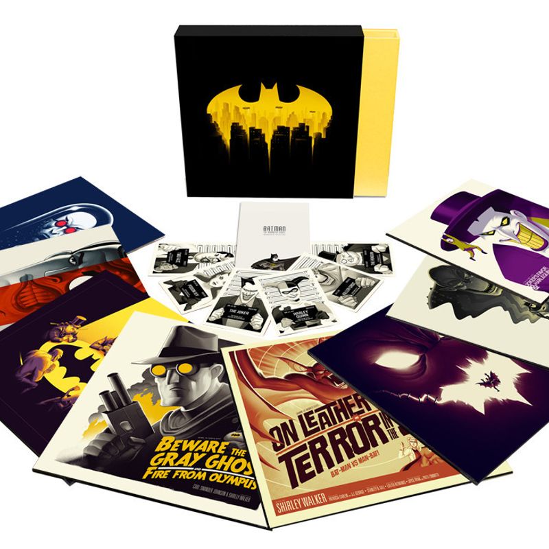 Cover art for Batman: The Animated Series Vinyl Box Set