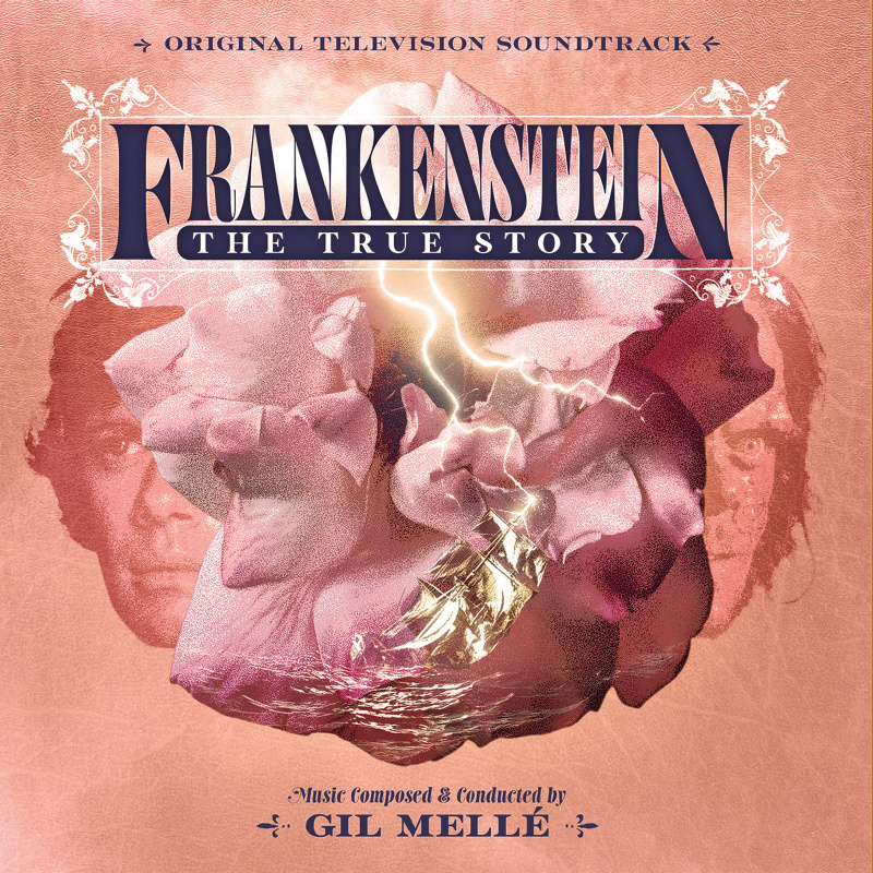 Album cover for Frankenstein: The True Story (Original Television Soundtrack) by Gil Mellé - Intrada 2026