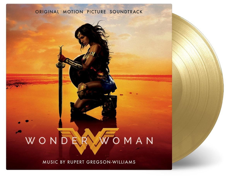 Wonder Woman (Original Motion Picture Soundtrack) (Gold Vinyl Variant) album cover