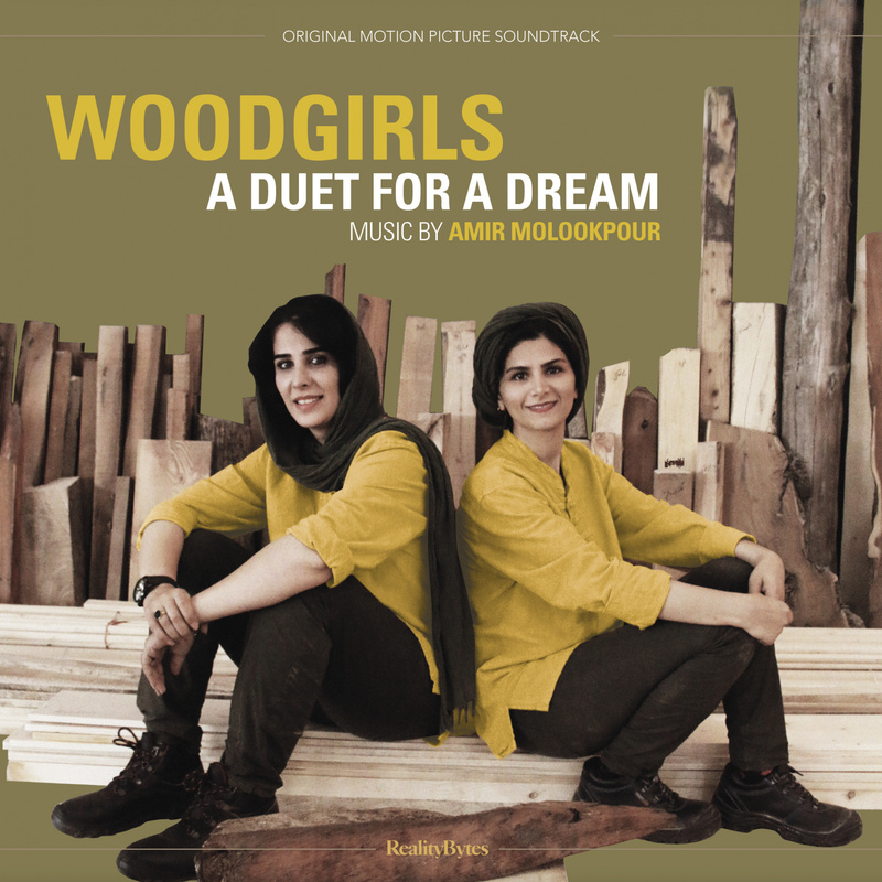 Album cover for Woodgirls: A Duet for a Dream (Original Motion Picture Soundtrack) by Amir Molookpour - Reality Bytes 2021