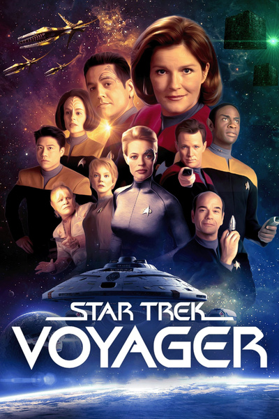 Poster for Star Trek: Voyager (4x11): Concerning Flight (1997)