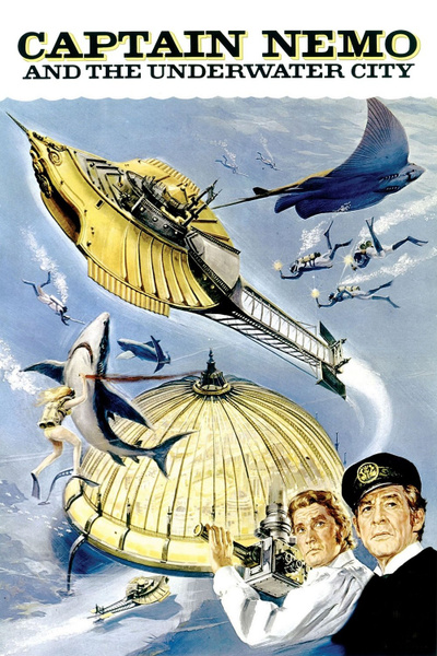 Poster for Captain Nemo and the Underwater City (1969)