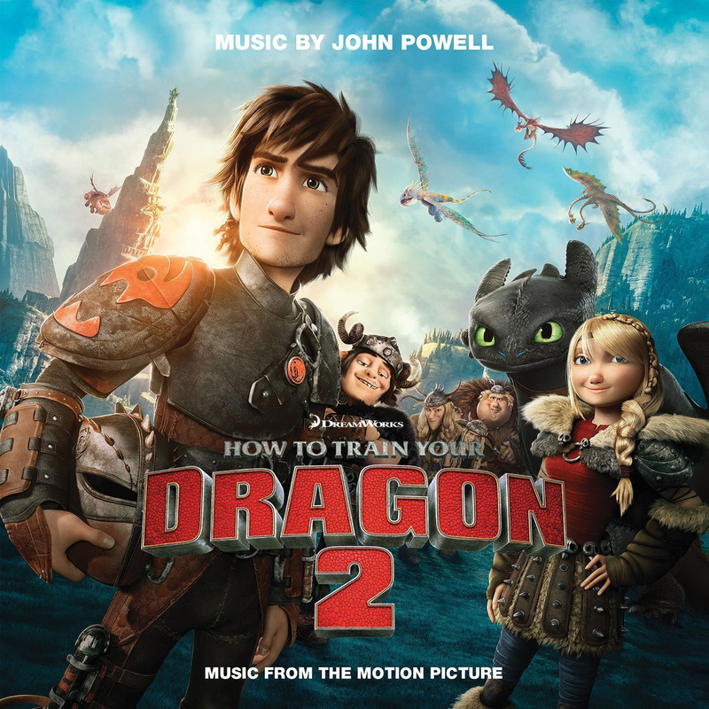 Cover art for How to Train Your Dragon 2 (Music From The Motion Picture) (Yellow/Red Vinyl)