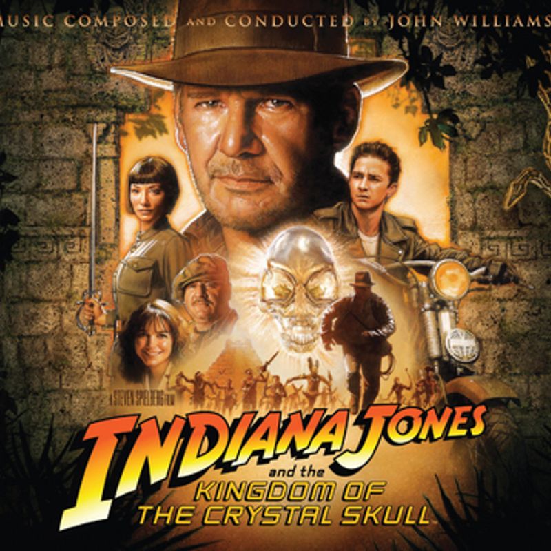 Cover art for Indiana Jones and the Kingdom of the Crystal Skull (Original Motion Picture Soundtrack)