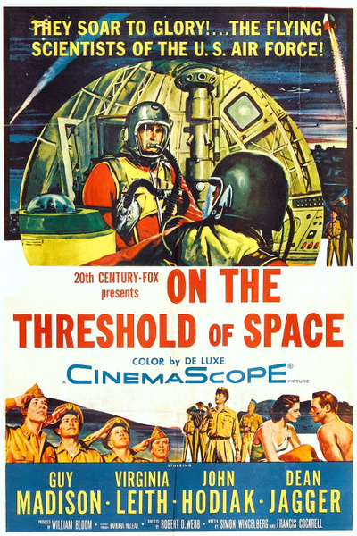 Poster for On the Threshold of Space (1956)