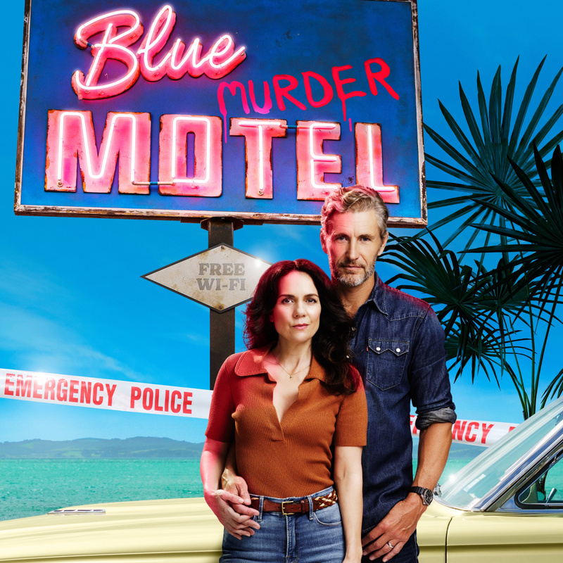 Album cover for Blue Murder Motel (Music from the Original TV Series) by Peter van der Fluit - Heard & Seen 2026