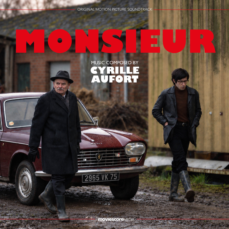 Album cover for Monsieur (Original Motion Picture Soundtrack) by Cyrille Aufort - MovieScore Media 2026