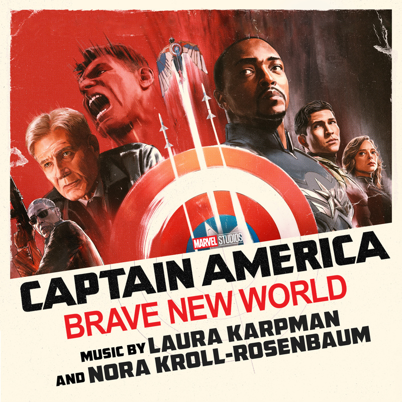 Cover art for Captain America: Brave New World (Original Motion Picture Soundtrack)