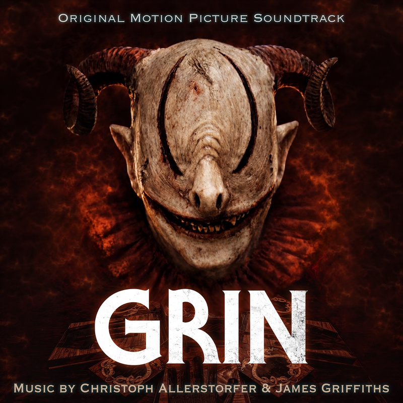 Album cover for Grin (Original Motion Picture Soundtrack) by Christoph Allerstorfer and James Griffiths - Head Down First Mu…