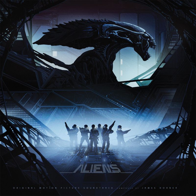 Cover art for Aliens (Original Motion Picture Soundtrack) (Clear Vinyl)