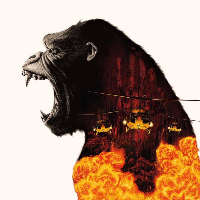 Cover art for Kong: Skull Island (Original Motion Picture Score) (Lava Vinyl Variant)