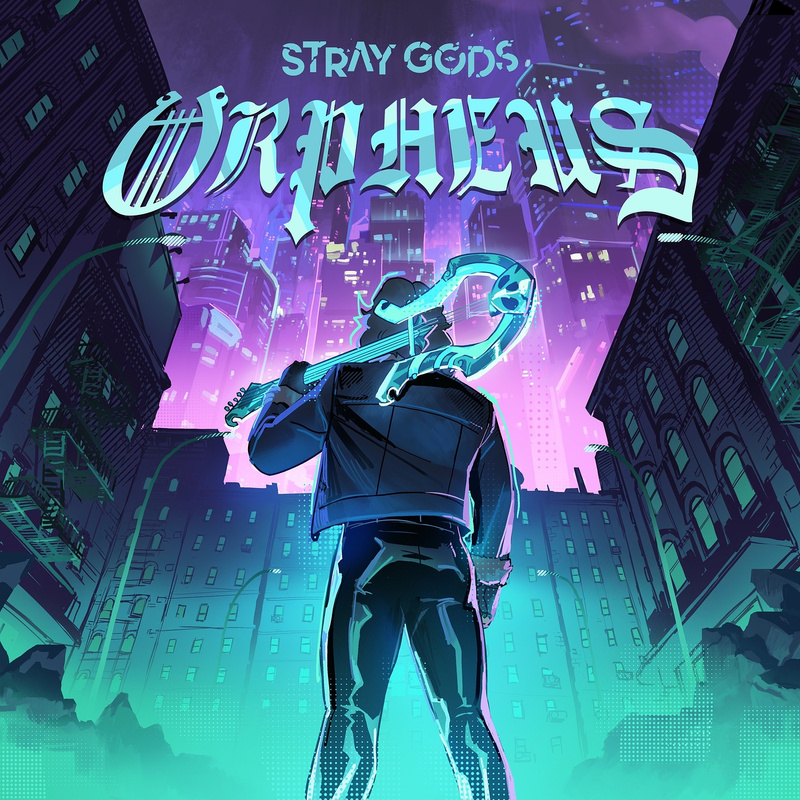 Album cover for Stray Gods: Orpheus by Austin Wintory - T-65b Records 2024