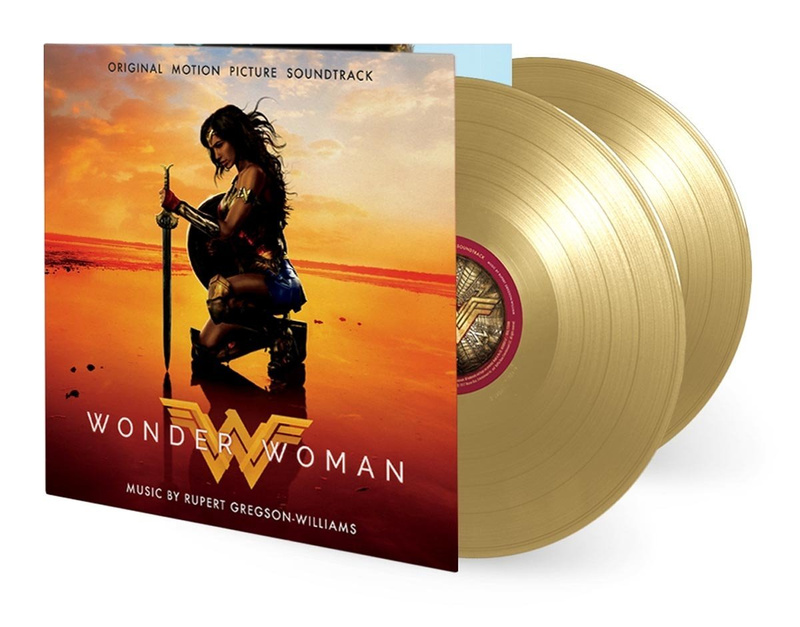 Wonder Woman (Original Motion Picture Soundtrack) (Gold Vinyl Variant) album cover