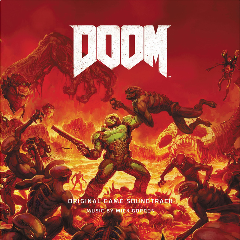 Album cover for Mick Gordon: Doom (Original Game Soundtrack) by Mick Gordon - Laced Records 2027