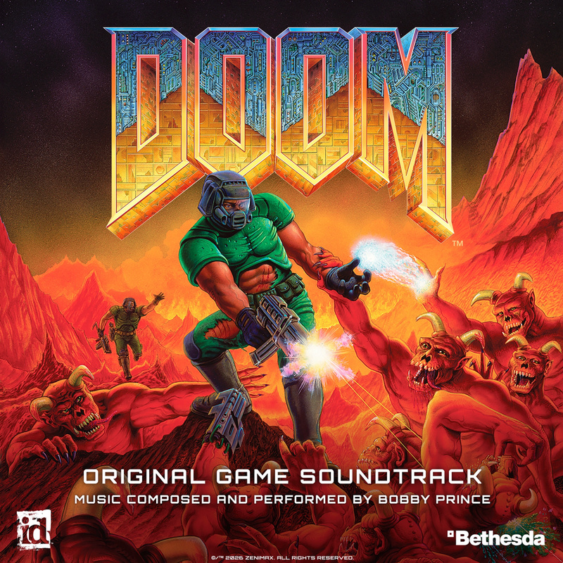 Album cover for DOOM (Original Game Soundtrack) by Bobby Prince - id Software 2026