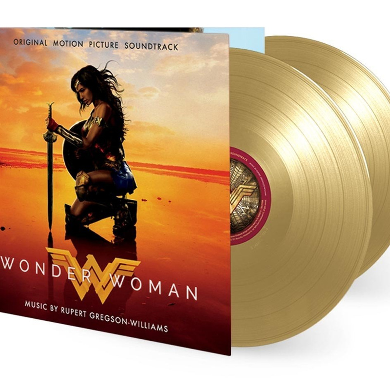 Wonder Woman (Original Motion Picture Soundtrack) (Gold Vinyl Variant) album cover