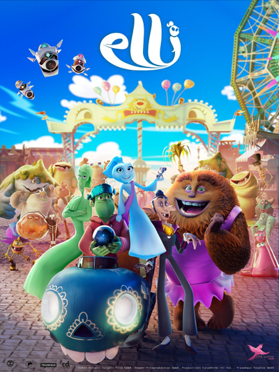 Poster for Elli and her Monster Team (2024)