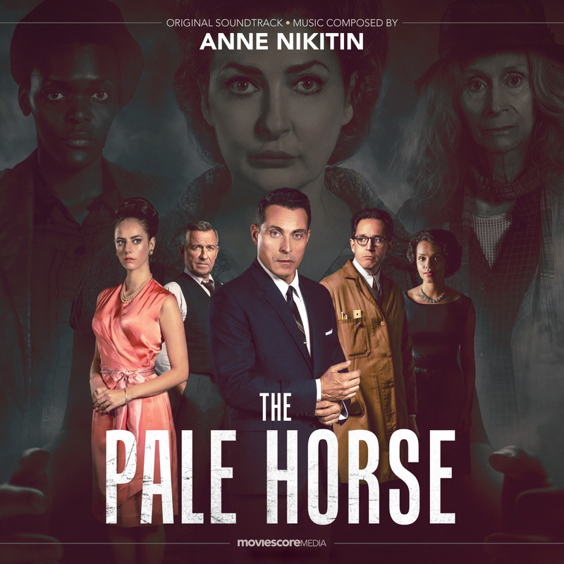 Album cover for The Pale Horse (Original Soundtrack) by Anne Nikitin - MovieScore Media 2020
