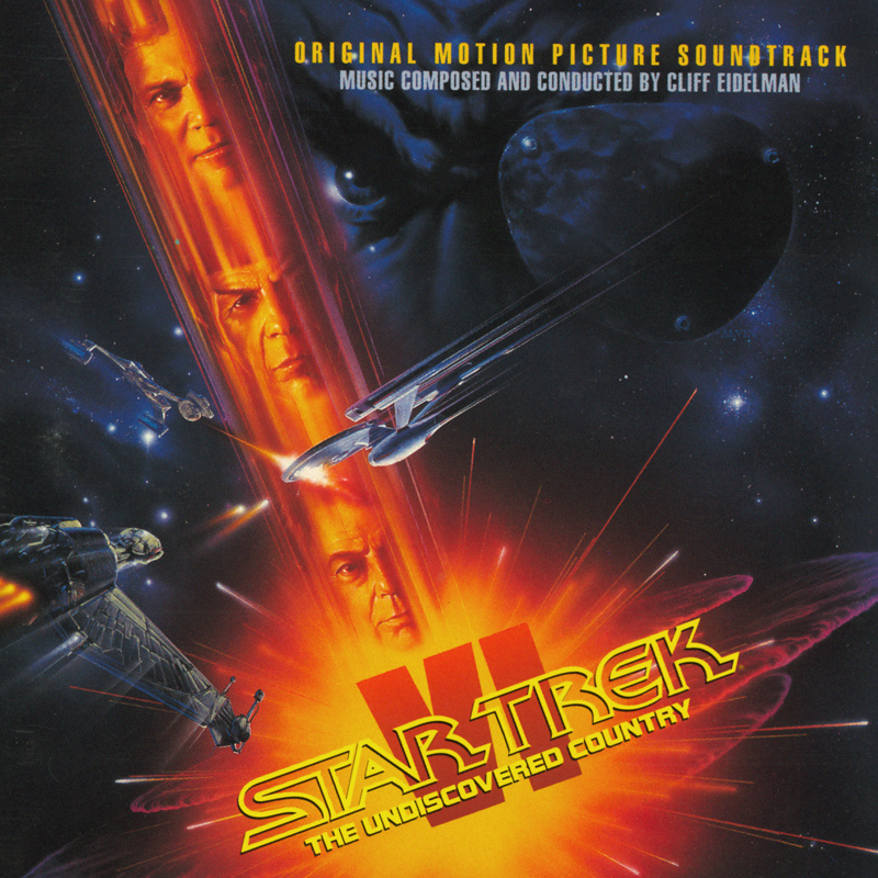 Cover art for Star Trek VI: The Undiscovered Country (Original Motion Picture Soundtrack)