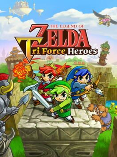 Poster for The Legend of Zelda: Tri Force Heroes (2015)