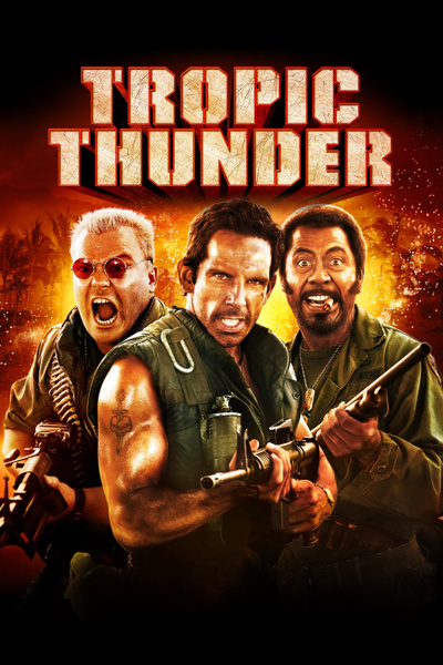 Poster for Tropic Thunder (2008)
