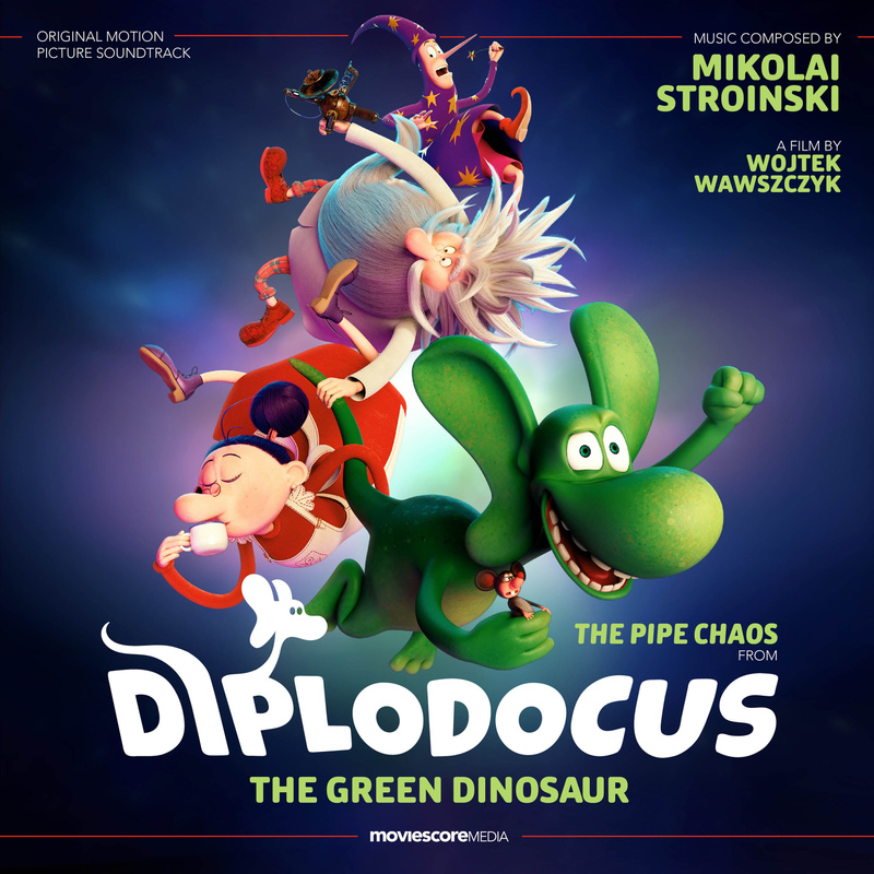 Cover art for The Pipe Chaos (From "Diplodocus: The Green Dinosaur")