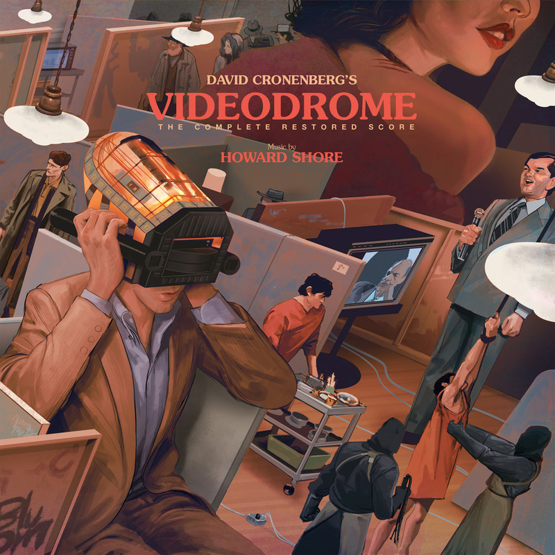 Videodrome (The Complete Restored Score) (Colored Vinyl Variant) album cover