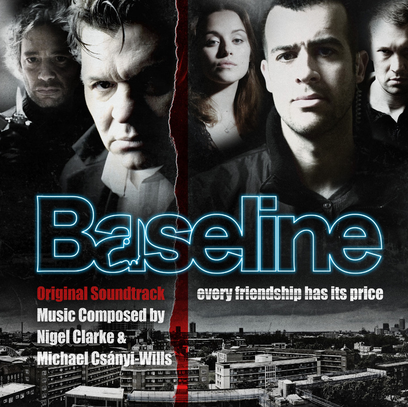 Album cover for Baseline (Original Soundtrack) by Nigel Clarke and Michael Csányi-Wills - Alhambra Records 2026