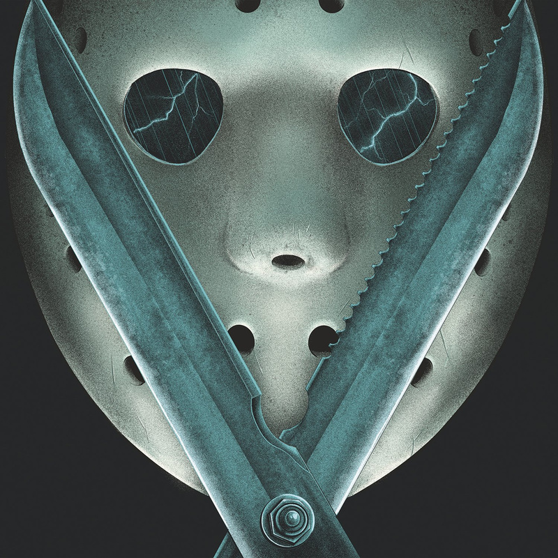 Cover art for Friday the 13th: A New Beginning (Music From The Motion Picture) ("Impostor Jason Blue" Vinyl Variant)