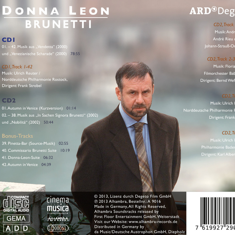 Donna Leon - Brunetti album cover