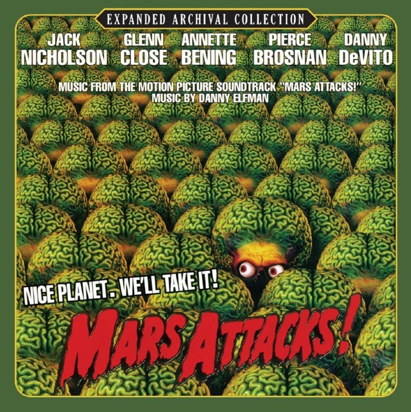 Cover art for Mars Attacks! (Music From the Motion Picture Soundtrack)