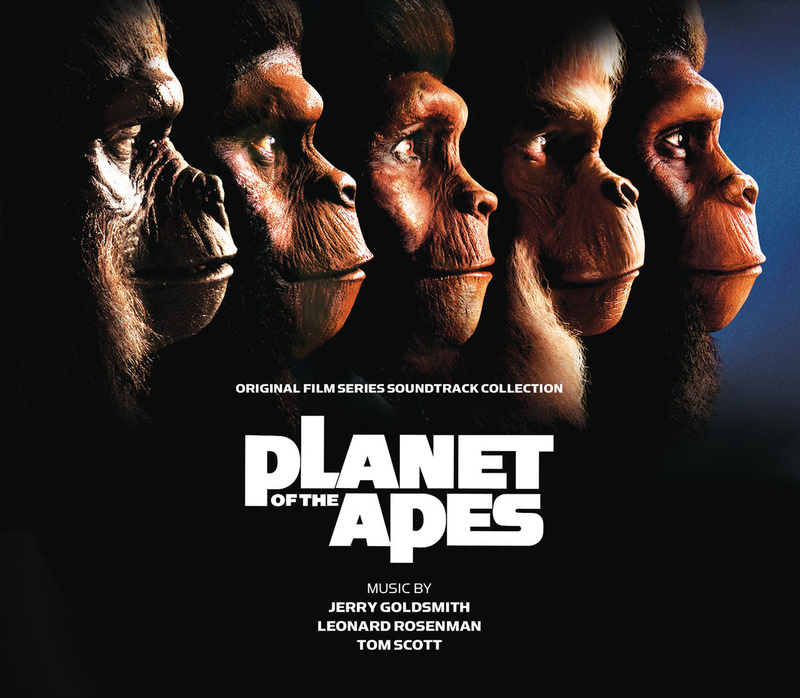 Cover art for Planet of the Apes (Original Film Series Soundtrack Collection)