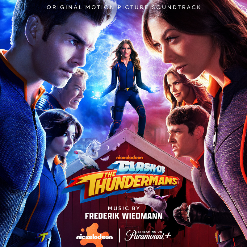 Album cover for Frederik Wiedmann: Clash of the Thundermans (Original Motion Picture Soundtrack) by Frederik Wiedmann - Nick…