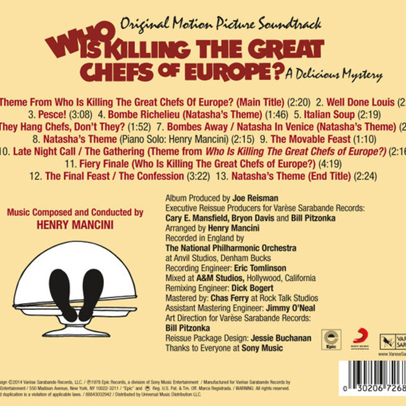 Who Is Killing the Great Chefs of Europe? album cover