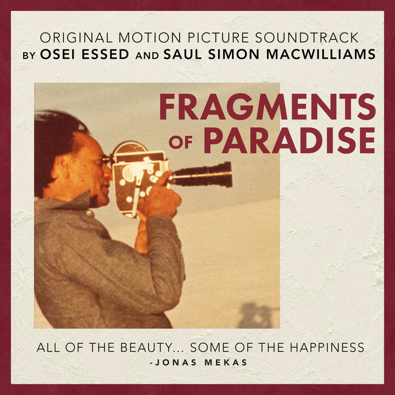 Album cover for Fragments of Paradise (Original Soundtrack) by Osei Essed and Saul Simon MacWilliams - Taiga Sounds 2026