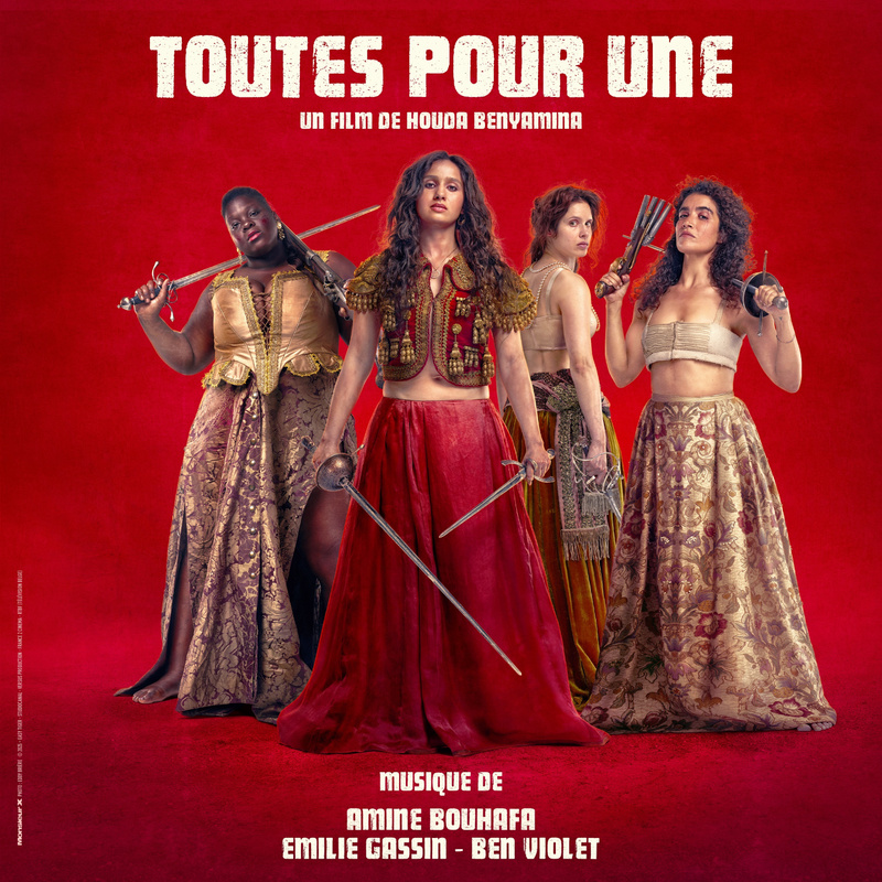 Album cover for Toutes pour une (Bande originale du film) by Amine Bouhafa - 22D Music 2025