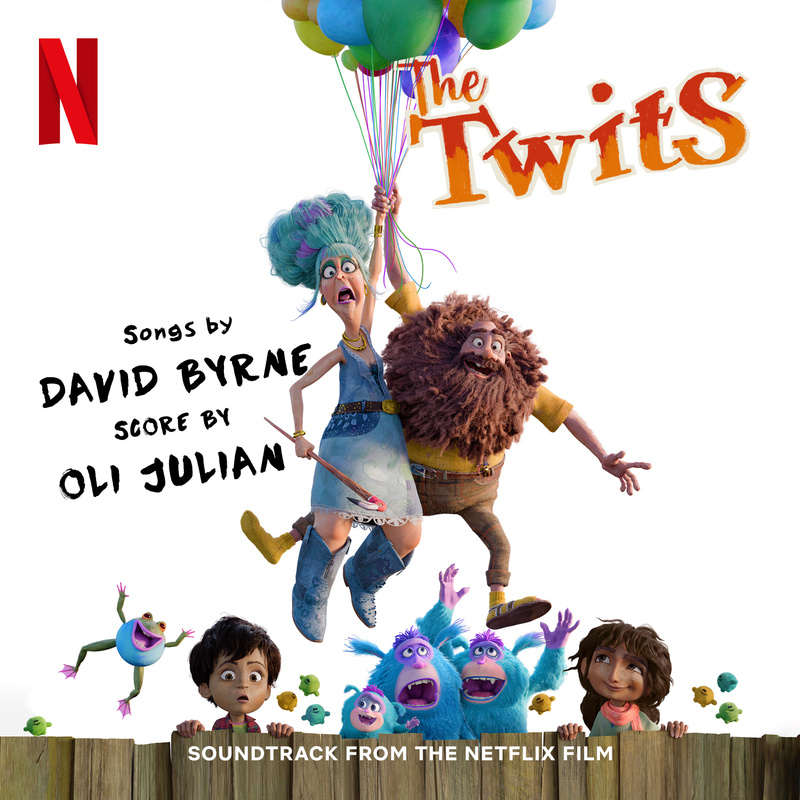 Album cover for The Twits (Soundtrack from the Netflix Film) by Oliver William Julian and David Byrne - Netflix Music 2025