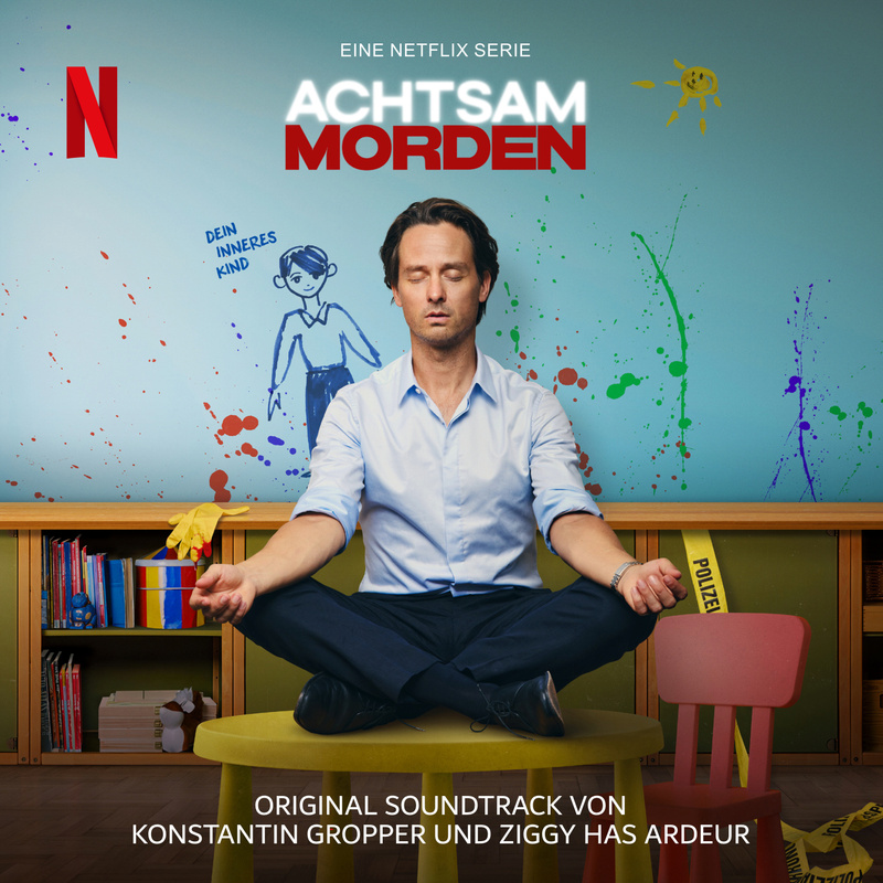 Album cover for Konstantin Gropper: Achtsam Morden 2 (Original Soundtrack) by Konstantin Gropper and Ziggy Has Ardeur - Köni…